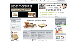 Desktop Screenshot of ledestockeur59.com