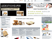 Tablet Screenshot of ledestockeur59.com